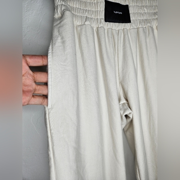 TALENTLESS Wide Length Boxing Pant in Bone size XS NWOT - Picture 4 of 8